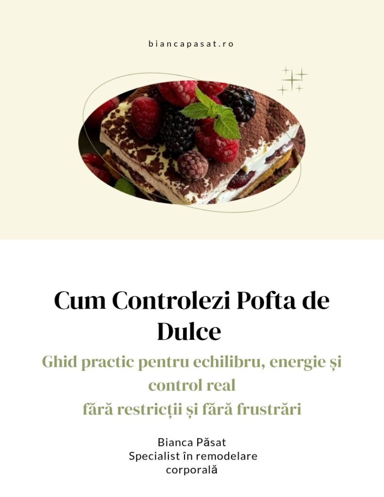 Cum controlezi pofta de dulce