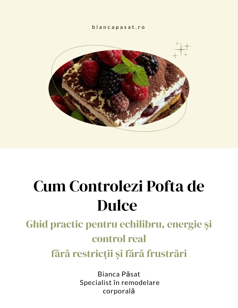 Cum controlezi pofta de dulce